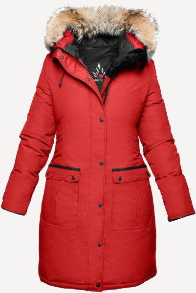 Пуховое пальто Mirabella (Женский; XL; red)